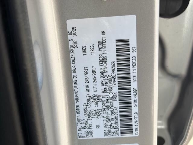 2025 Toyota Tacoma SR5
