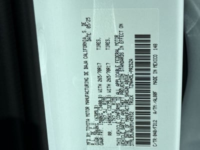 2025 Toyota Tacoma TRD Off Road