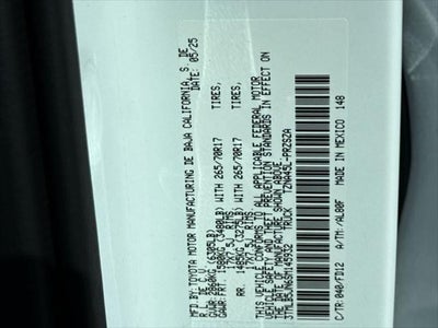 2025 Toyota Tacoma TRD Off Road