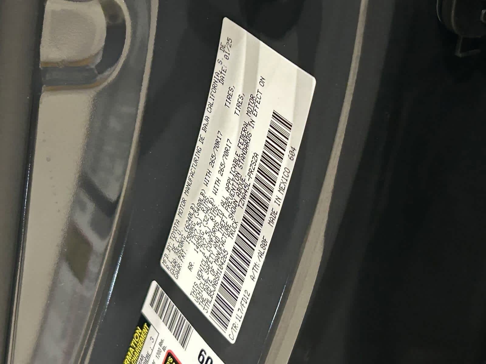 2025 Toyota Tacoma TRD Off Road