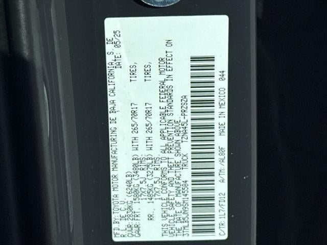 2025 Toyota Tacoma TRD Off Road