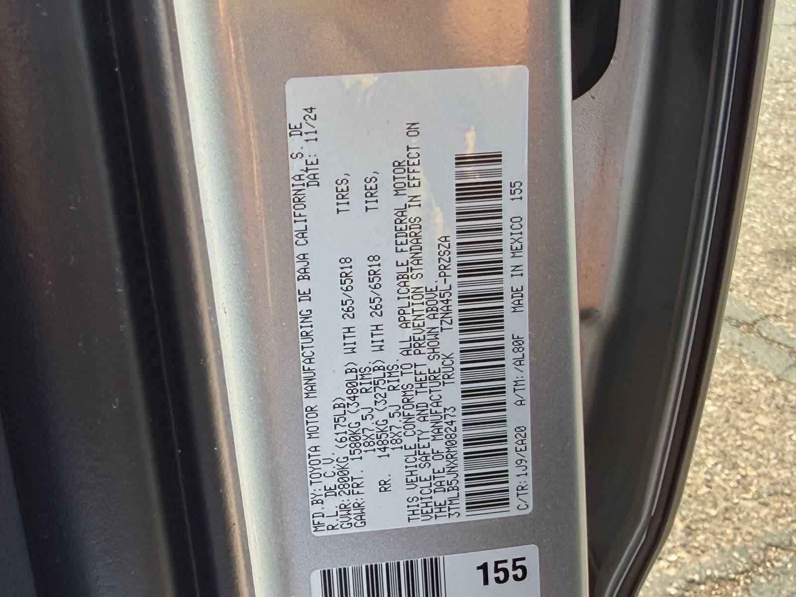 2024 Toyota Tacoma TRD Sport