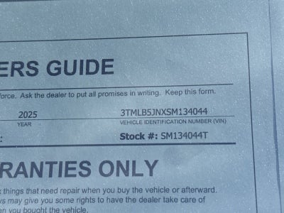 2025 Toyota Tacoma SR5