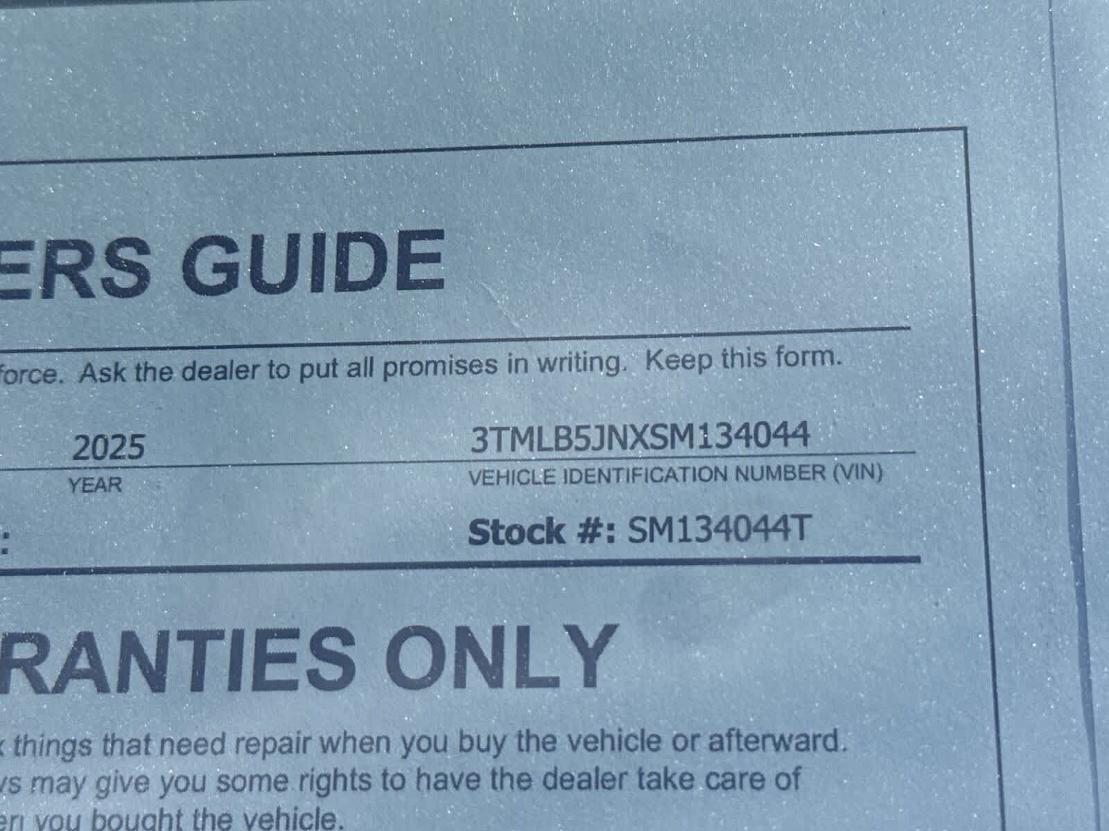 2025 Toyota Tacoma SR5