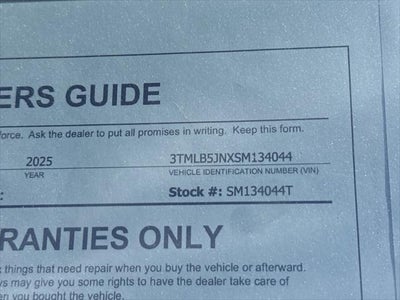 2025 Toyota Tacoma SR5