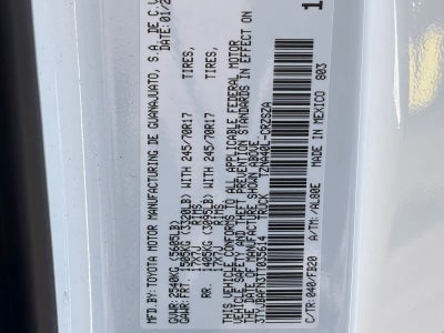 2026 Toyota Tacoma SR5