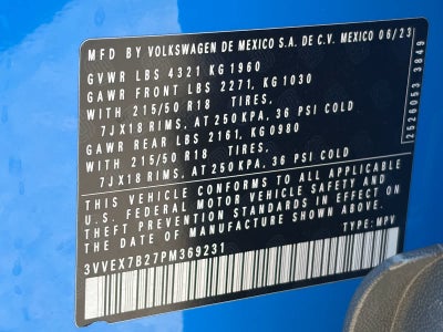 2023 Volkswagen Taos SE