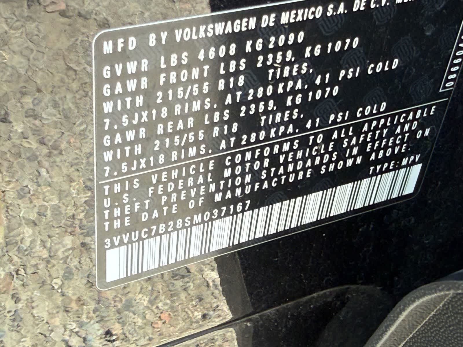 2025 Volkswagen Taos SE