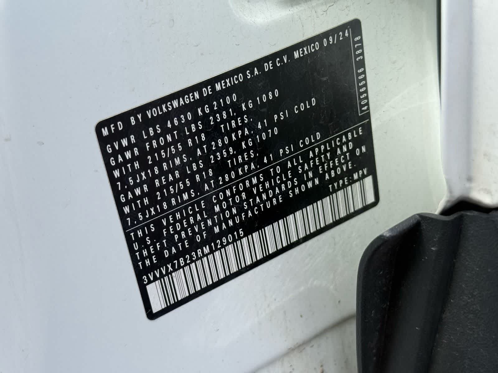 2024 Volkswagen Taos SE