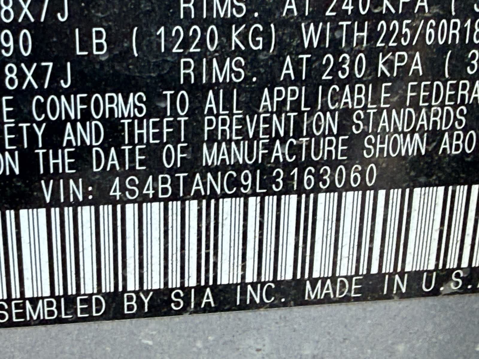 2020 Subaru Outback Limited