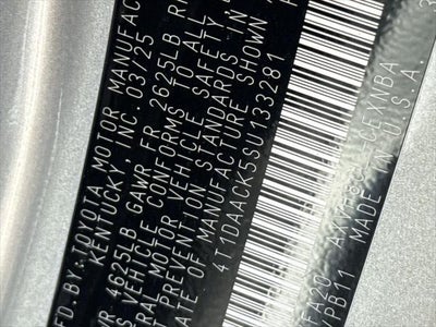 2025 Toyota Camry LE