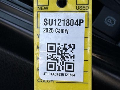 2025 Toyota Camry SE