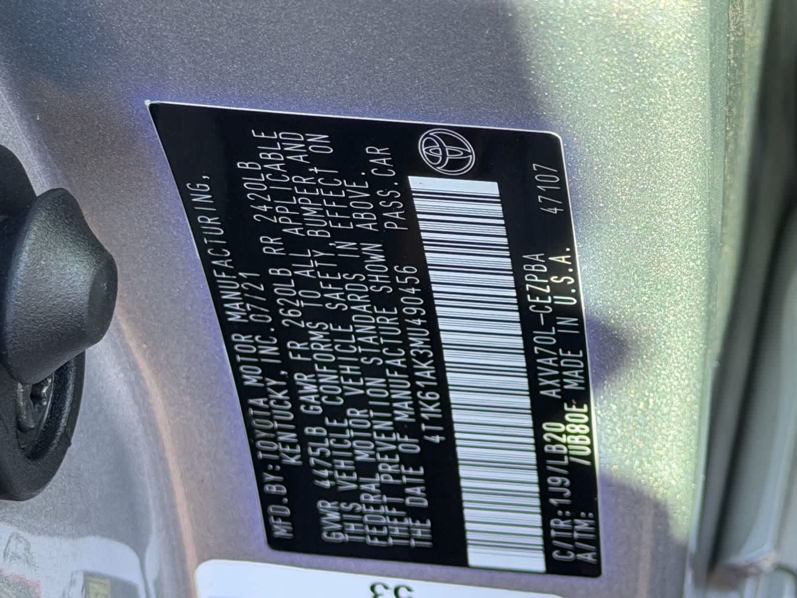 2021 Toyota Camry XSE