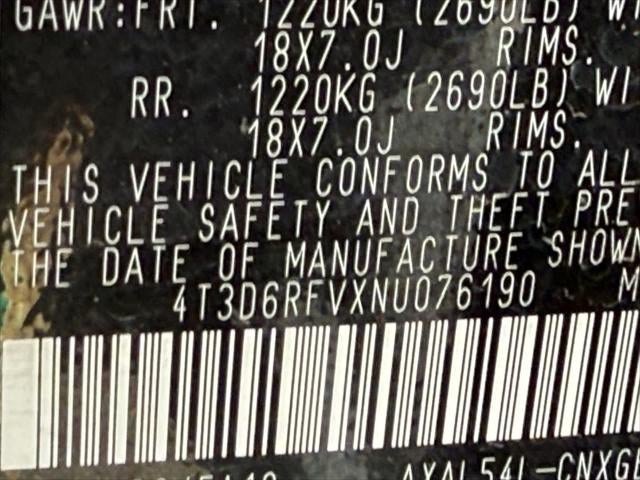 2022 Toyota RAV4 Hybrid Limited