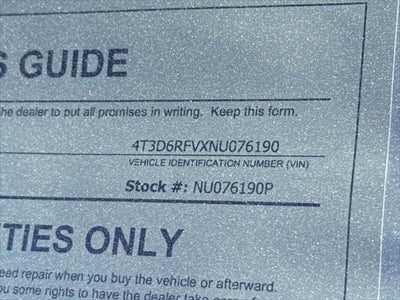 2022 Toyota RAV4 Hybrid Limited