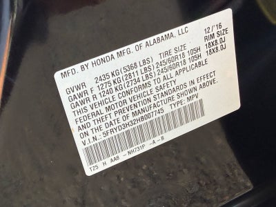 2017 Acura MDX FWD