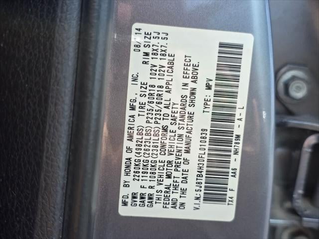 2015 Acura RDX AWD 4dr