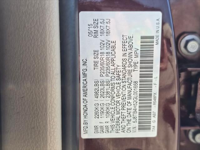 2016 Acura RDX Base