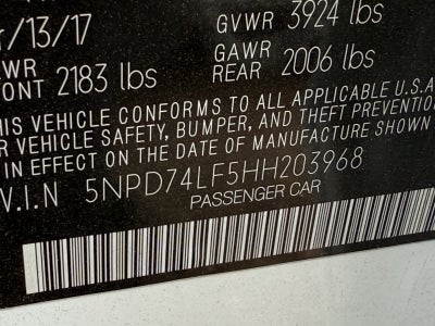 2017 Hyundai Elantra SE