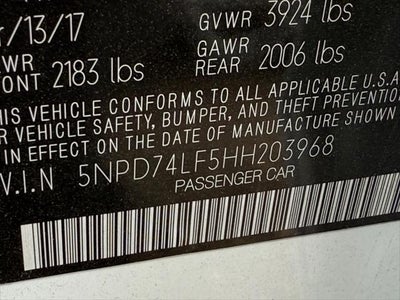 2017 Hyundai Elantra SE