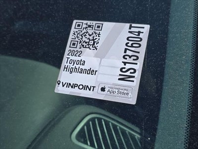 2022 Toyota Highlander XLE