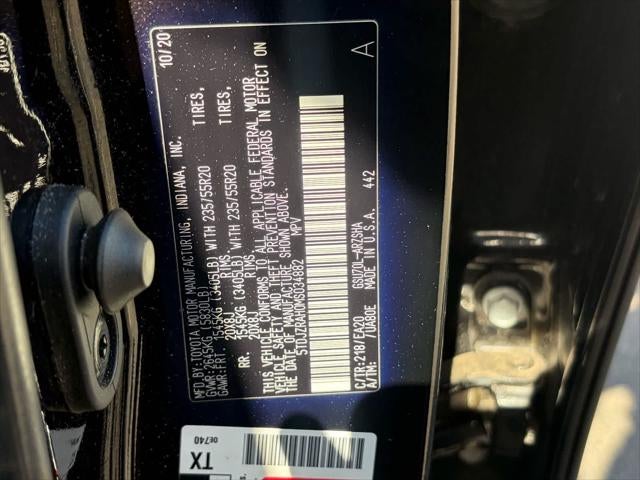 2021 Toyota Highlander XSE
