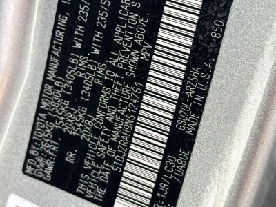 2022 Toyota Highlander XSE