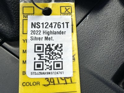 2022 Toyota Highlander XSE