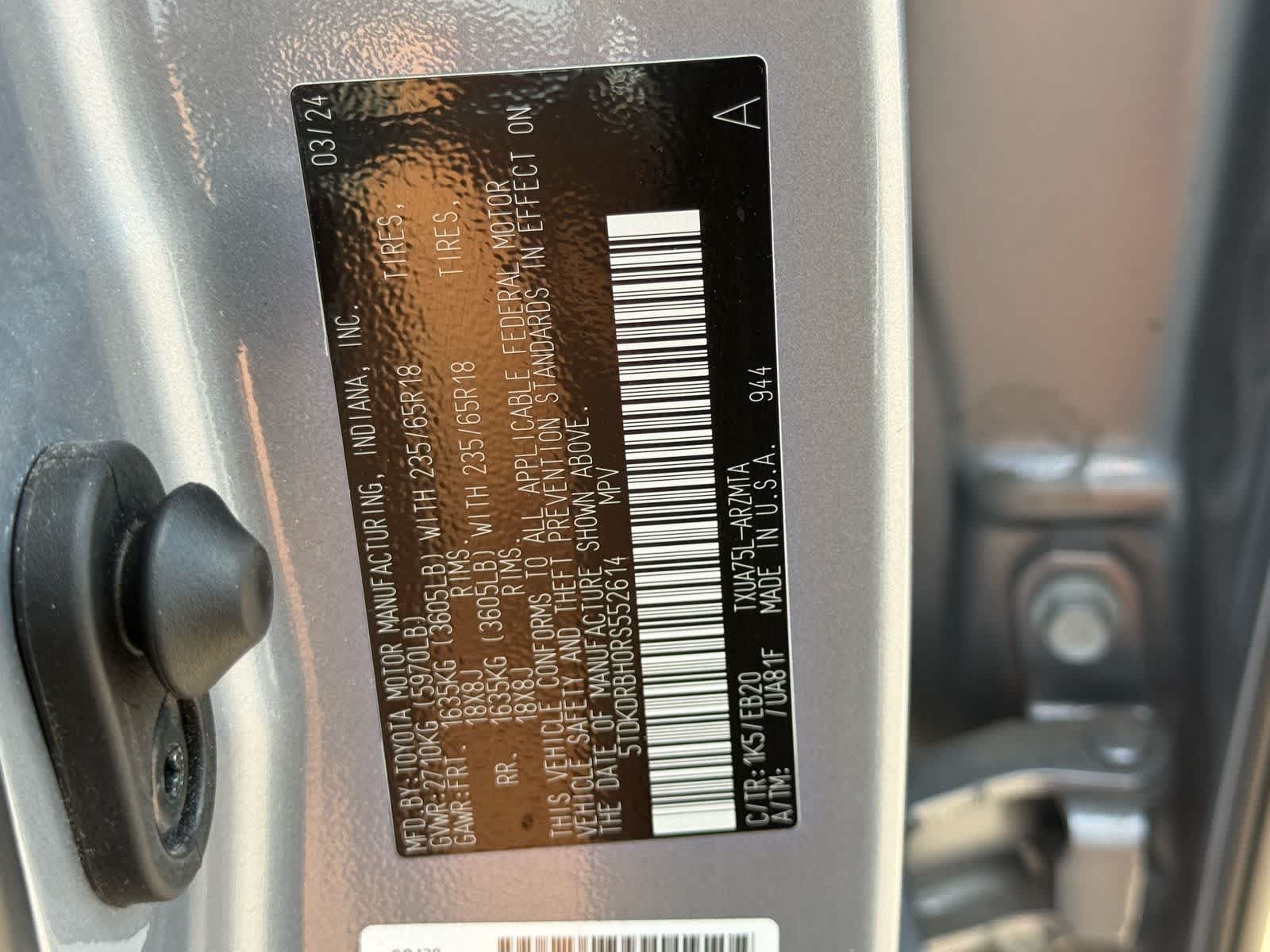 2024 Toyota Highlander XLE