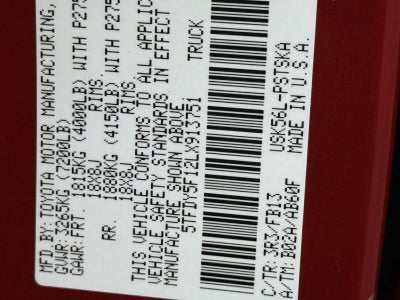 2020 Toyota Tundra SR5