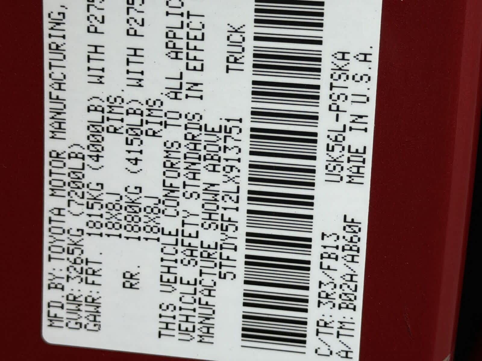 2020 Toyota Tundra SR5