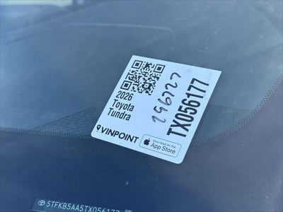 2026 Toyota Tundra SR