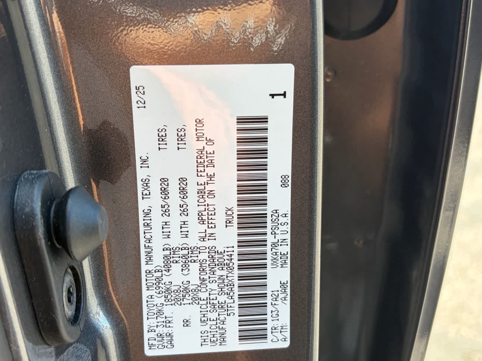 2026 Toyota Tundra SR5