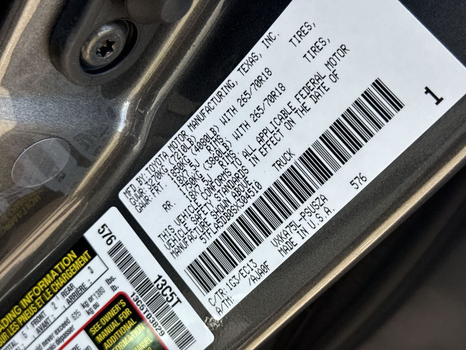 2025 Toyota Tundra SR5