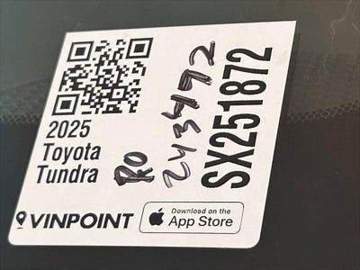 2025 Toyota Tundra SR5