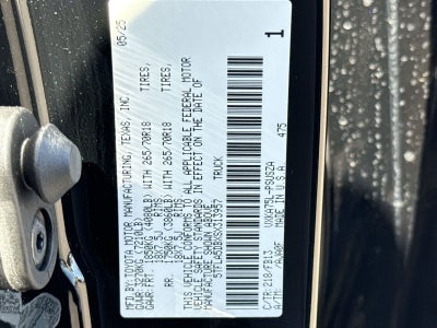2025 Toyota Tundra SR5