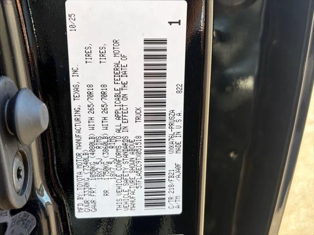 2026 Toyota Tundra SR5