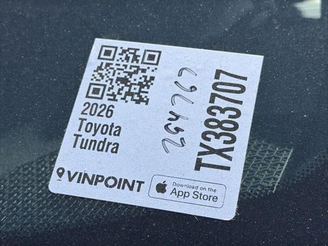 2026 Toyota Tundra Platinum