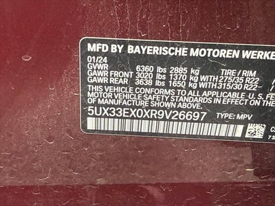 2024 BMW X6 xDrive40i xDrive40i