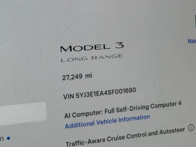 2025 Tesla Model 3 Long Range