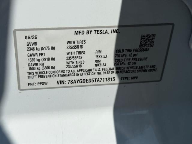 2026 Tesla Model Y RWD