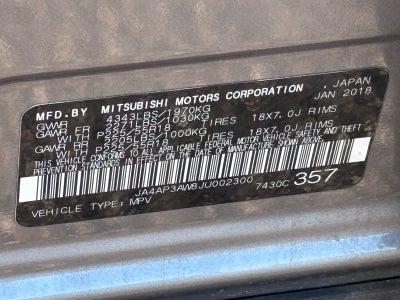 2018 Mitsubishi Outlander Sport SE 2.4