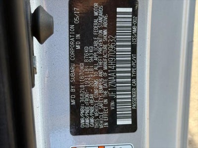 2017 Toyota 86 Manual (Natl)