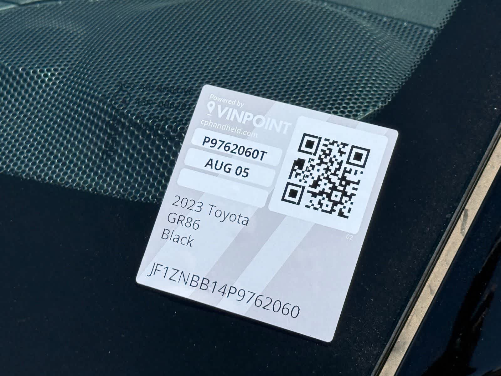 2023 Toyota GR86 Manual (Natl)