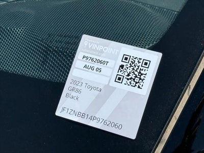 2023 Toyota GR86 Manual (Natl)