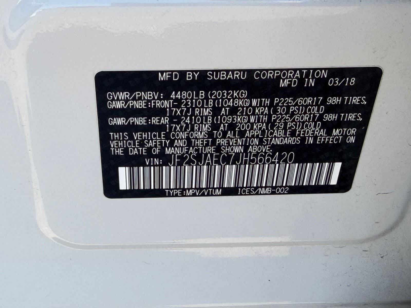 2018 Subaru Forester Premium