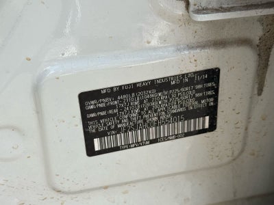 2015 Subaru Forester 2.5i Limited