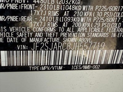 2018 Subaru Forester Limited