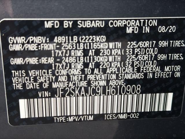 2020 Subaru Forester Premium