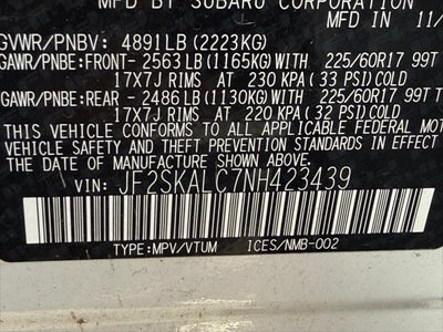 2022 Subaru Forester Wilderness